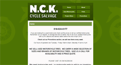 Desktop Screenshot of nckcycle.com