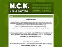 Tablet Screenshot of nckcycle.com